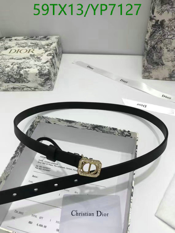 Belts-Dior,Code: YP7127,$: 59USD