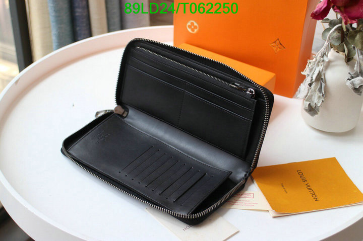 LV Bags-(Mirror)-Wallet-,Code: T062250,$: 89USD