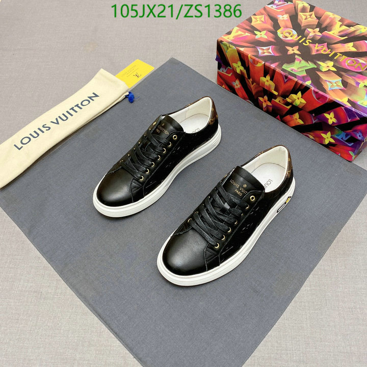 Men shoes-LV, Code: ZS1386,$: 105USD