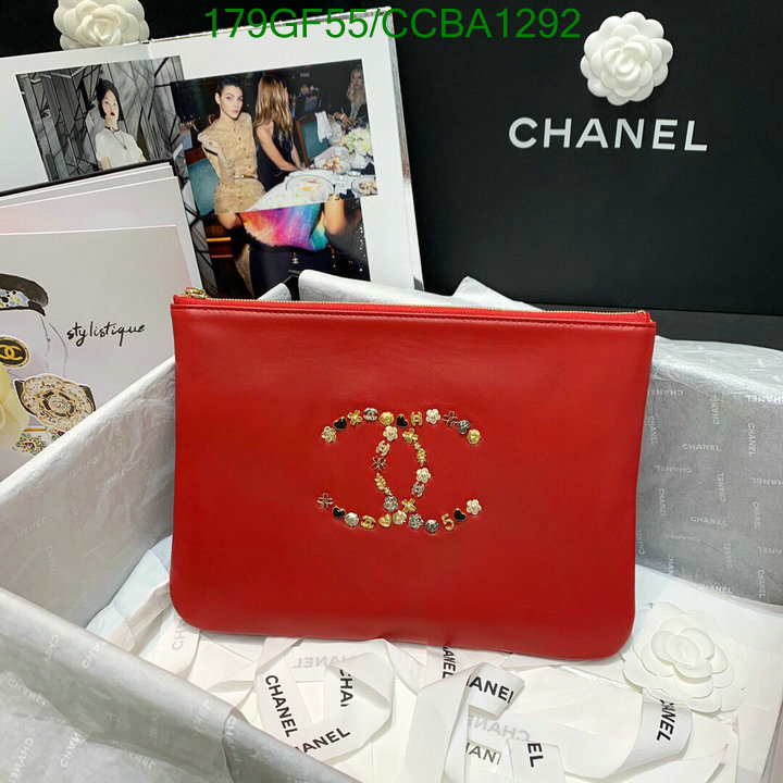 Chanel Bags -(Mirror)-Clutch-,Code: CCBA1292,$: 179USD