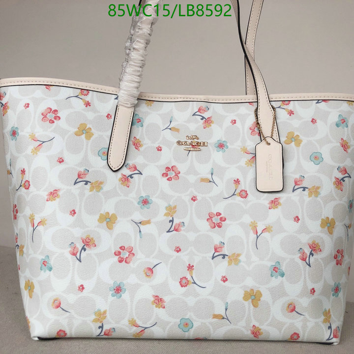 Coach Bag-(4A)-Tote-,Code: LB8592,$: 85USD