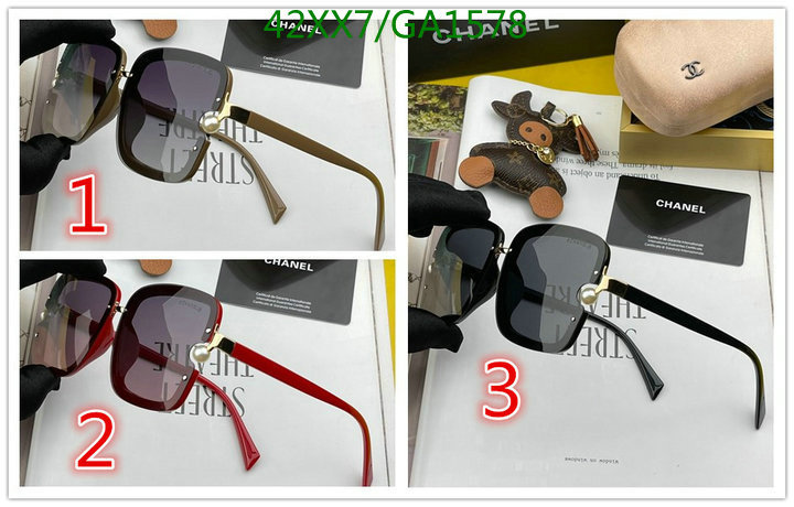 Glasses-Chanel,Code: GA1578,$: 42USD