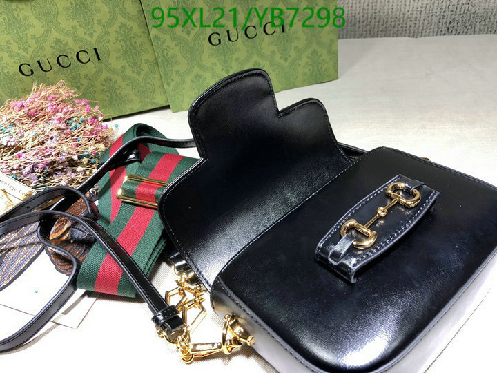 Gucci Bag-(4A)-Horsebit-,Code: YB7298,$: 95USD