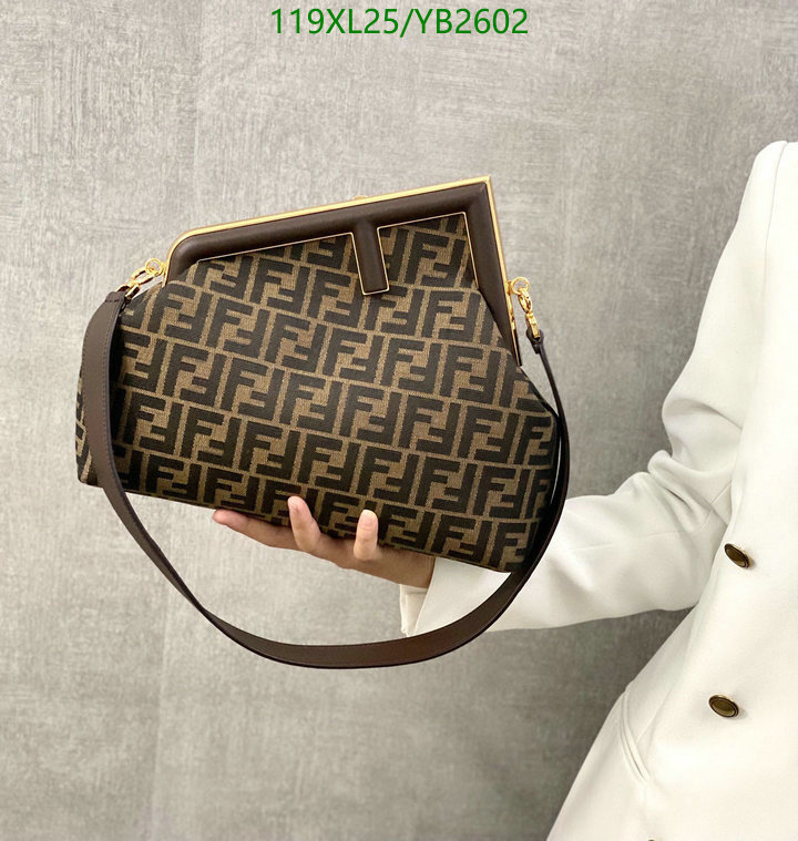 Fendi Bag-(4A)-First Series-,Code: YB2602,$: 119USD