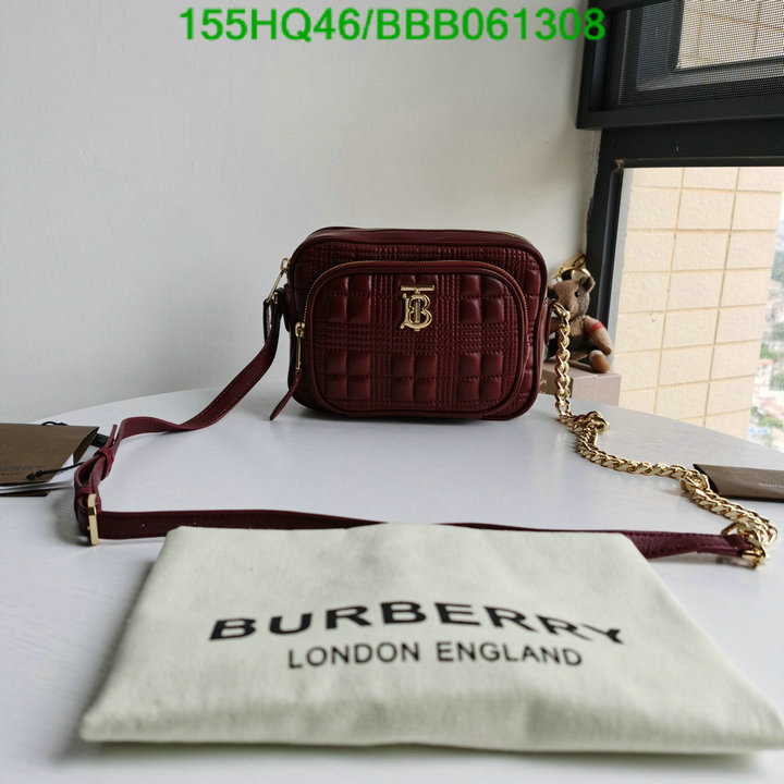 Burberry Bag-(Mirror)-Diagonal-,Code: BBB061308,$: 155USD