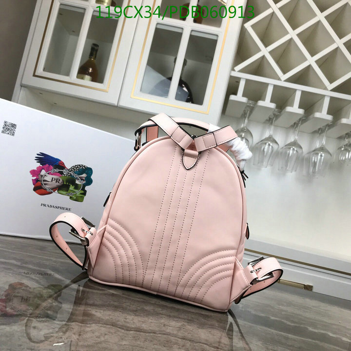 Prada Bag-(4A)-Backpack-,Code: PDB060913,$:119USD