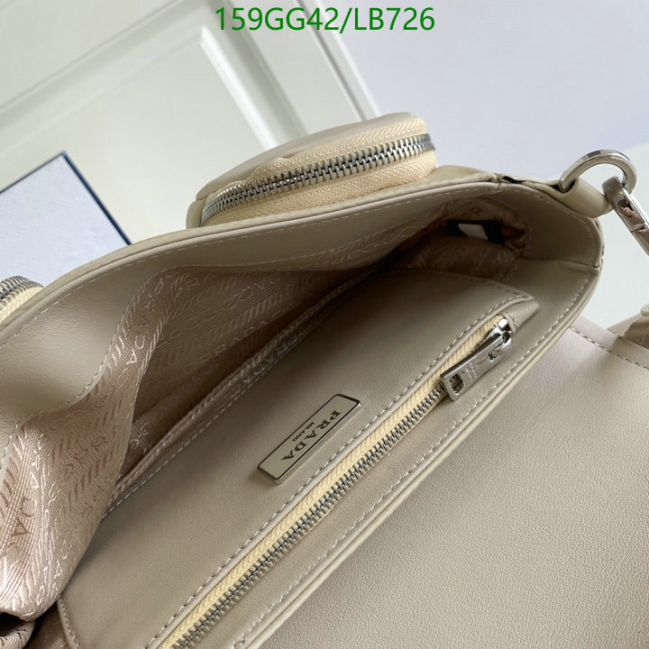 Prada Bag-(Mirror)-Diagonal-,Code: LB726,$: 159USD