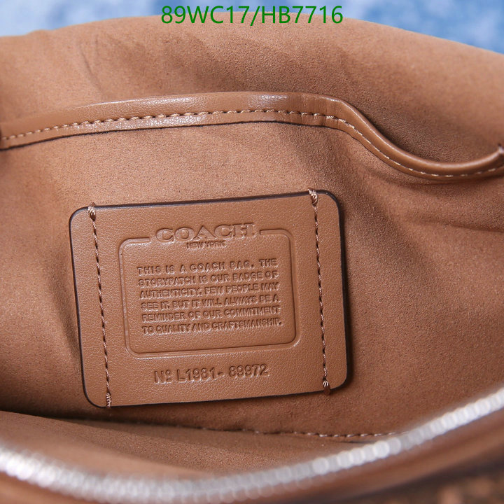 Coach Bag-(4A)-Handbag-,Code: HB7716,$: 89USD