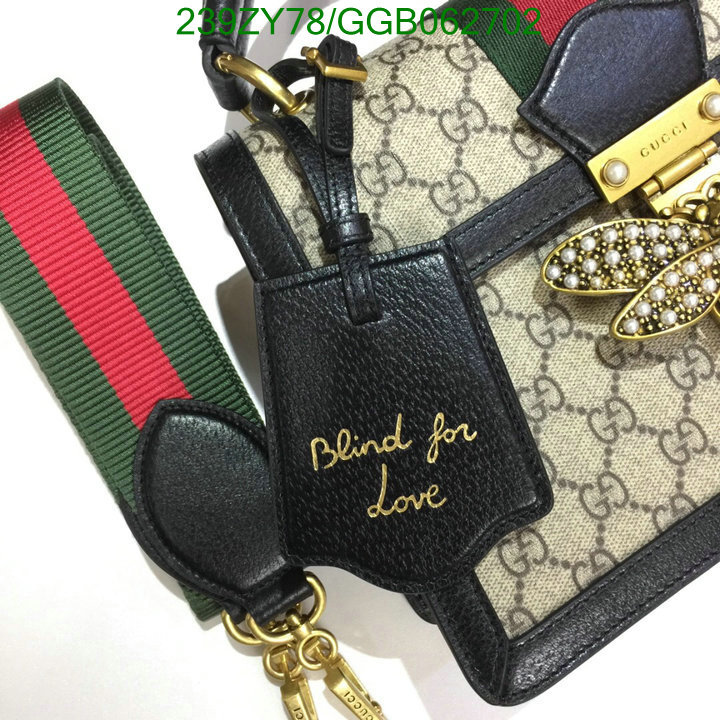 Gucci Bag-(Mirror)-Diagonal-,Code: GGB062702,$: 239USD