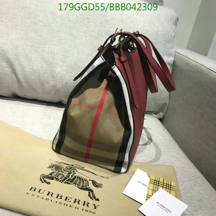 Burberry Bag-(Mirror)-Handbag-,Code:BBB042309,$:179USD