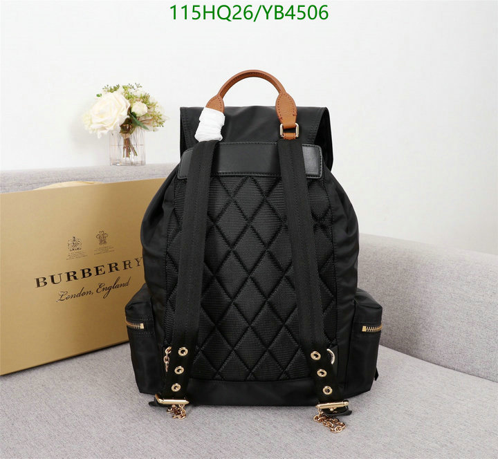 Burberry Bag-(4A)-Backpack-,Code: YB4506,$: 115USD