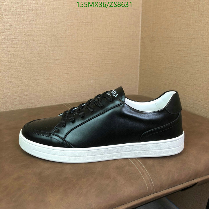 Men shoes-Prada, Code: ZS8631,$: 155USD