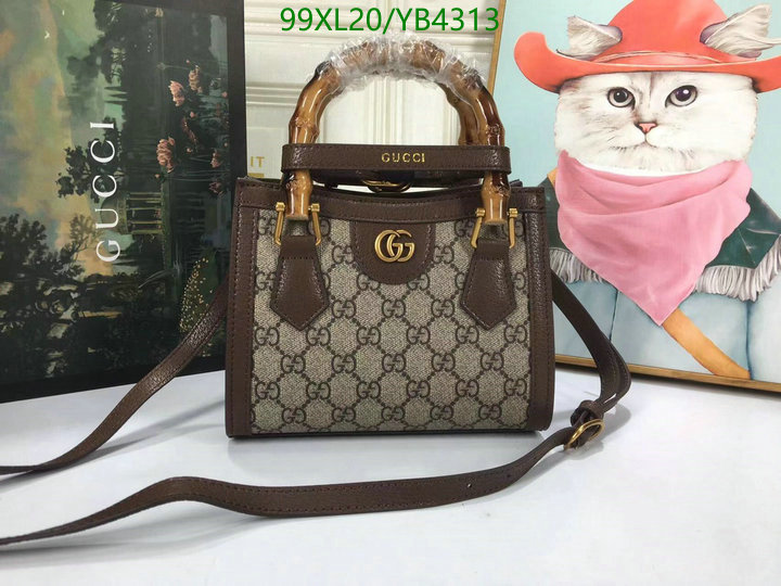 Gucci Bag-(4A)-Diana-Bamboo-,Code: YB4313,$: 99USD