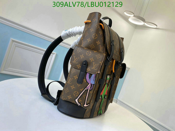LV Bags-(Mirror)-Backpack-,Code: LBU012129,$: 309USD