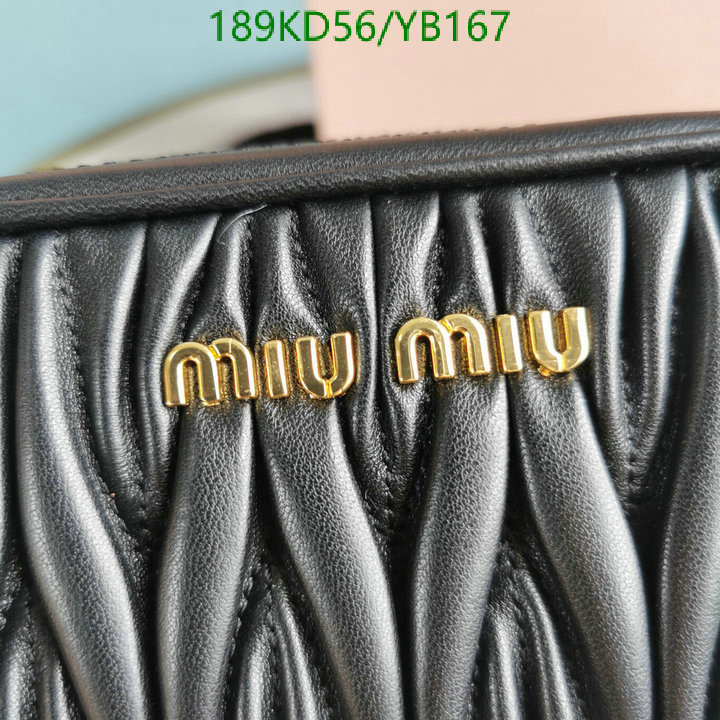 Miu Miu Bag-(Mirror)-Diagonal-,Code: YB167,$: 189USD