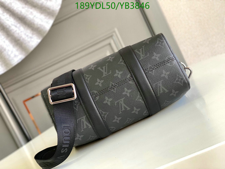 LV Bags-(Mirror)-Keepall BandouliRe 45-50-,Code: YB3846,$: 189USD
