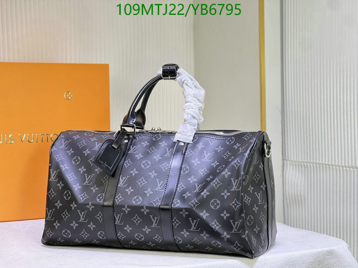 LV Bags-(4A)-Keepall BandouliRe 45-50-,Code: YB6795,$: 109USD