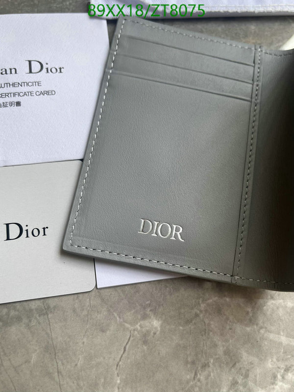 Dior Bags -(Mirror)-Wallet-,Code: ZT8075,$: 89USD