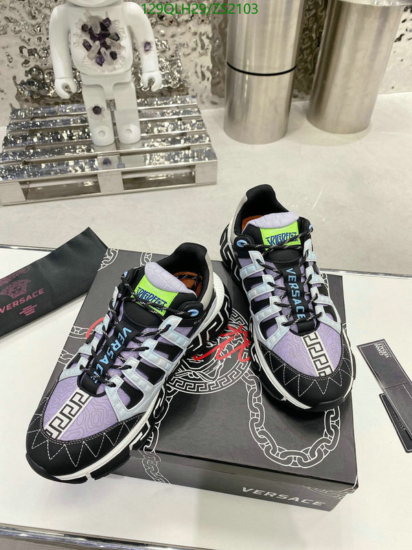 Men shoes-Versace, Code: ZS2103,$: 129USD