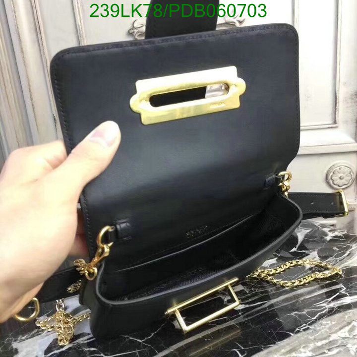 Prada Bag-(Mirror)-Diagonal-,Code: PDB060703,$: 239USD