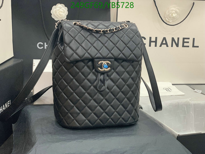 Chanel Bags -(Mirror)-Backpack-,Code: YB5728,$: 249USD