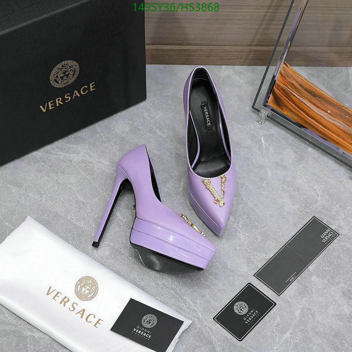 Women Shoes-Versace, Code: HS3868,$: 149USD