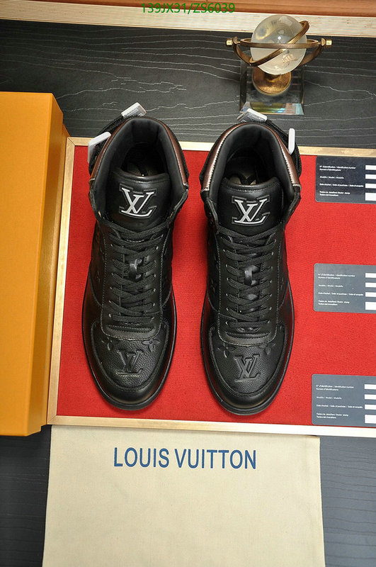 Men shoes-LV, Code: ZS6039,$: 139USD