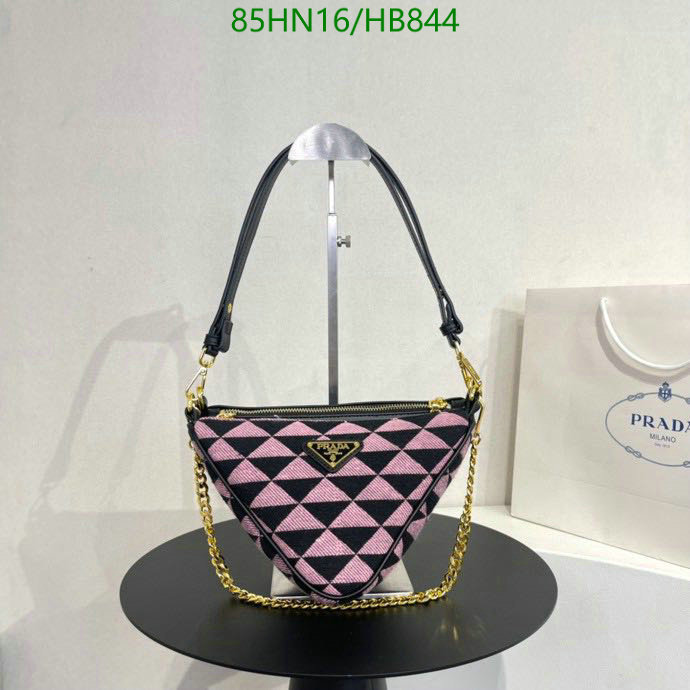 Prada Bag-(4A)-Triangle-,Code: HB844,$: 85USD