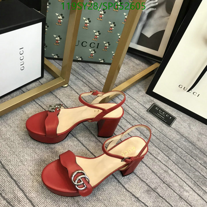 Women Shoes-Gucci, Code: SP052605,$: 119USD