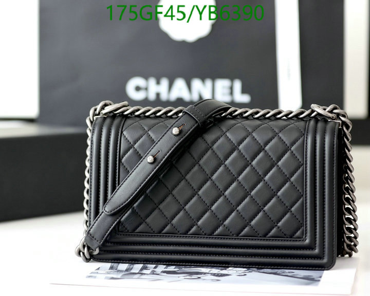 Chanel Bags -(Mirror)-Le Boy,Code: YB6390,$: 175USD