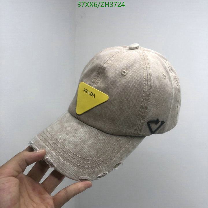 Cap -(Hat)-Prada, Code: ZH3724,$: 37USD