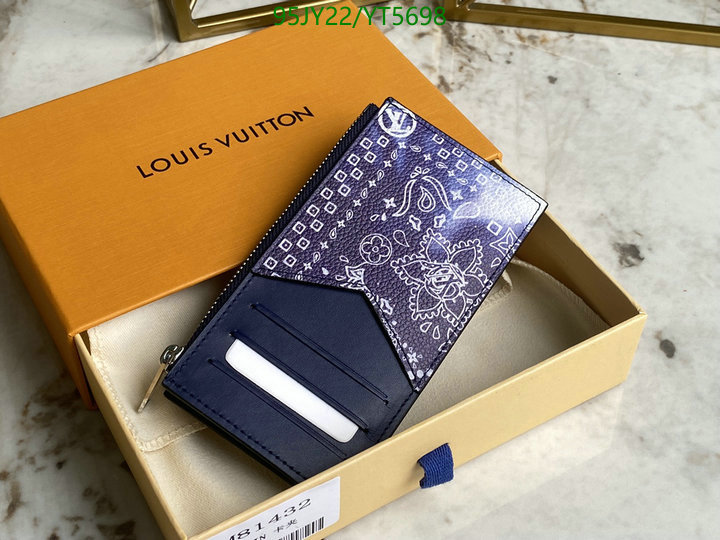 LV Bags-(Mirror)-Wallet-,Code: YT5698,$: 95USD