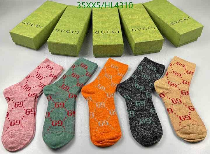 Sock-Gucci, Code: HL4310,$: 35USD