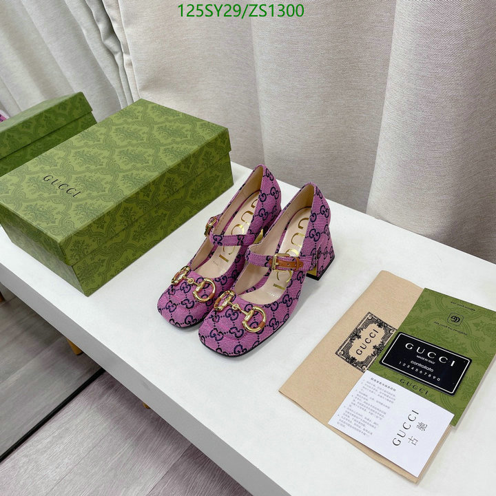 Women Shoes-Gucci, Code: ZS1300,$: 125USD