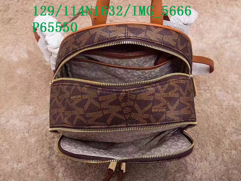 Michael Kors Bag-(Mirror)-Backpack-,Code: MSB122325,$: 129USD