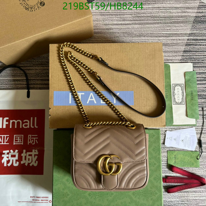 Gucci Bag-(Mirror)-Marmont,Code: HB8244,$: 219USD