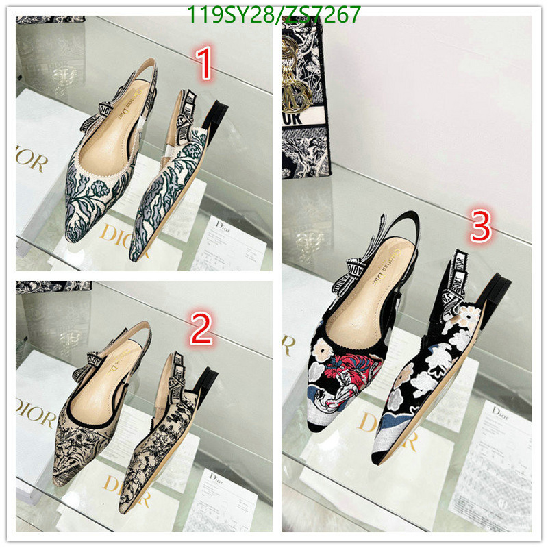 Women Shoes-Dior,Code: ZS7267,$: 119USD