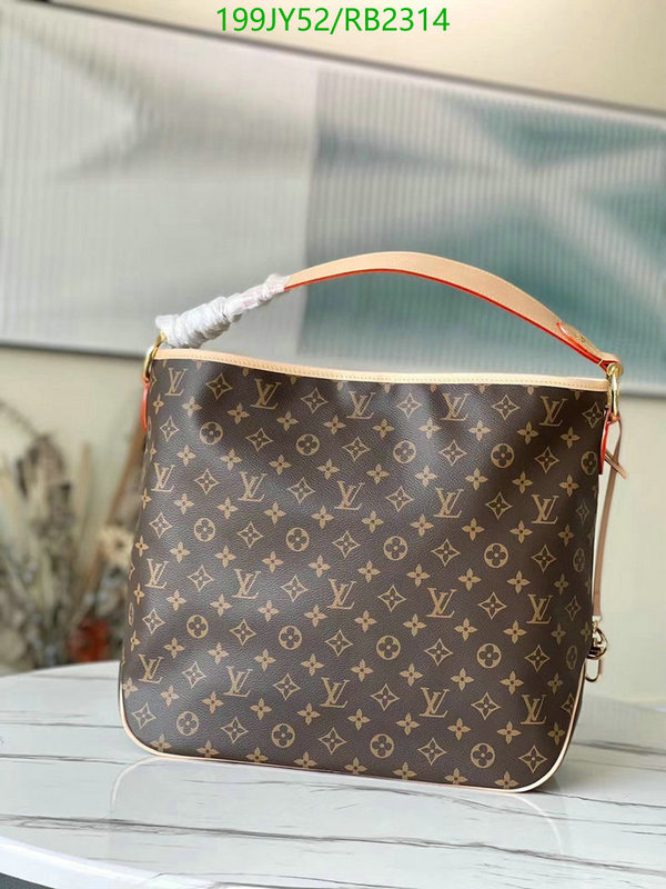 LV Bags-(Mirror)-Handbag-,Code: RB2314,$: 199USD