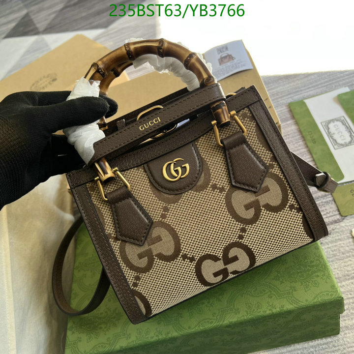 Gucci Bag-(Mirror)-Diana-Bamboo-,Code: YB3766,$: 235USD