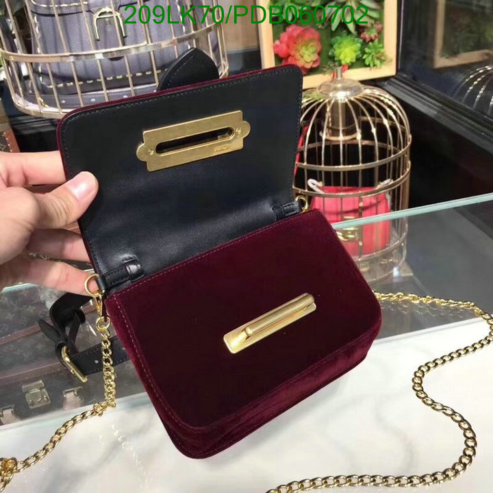 Prada Bag-(Mirror)-Diagonal-,Code: PDB060702,$: 209USD