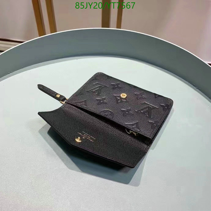 LV Bags-(Mirror)-Wallet-,Code: YT7567,$: 85USD
