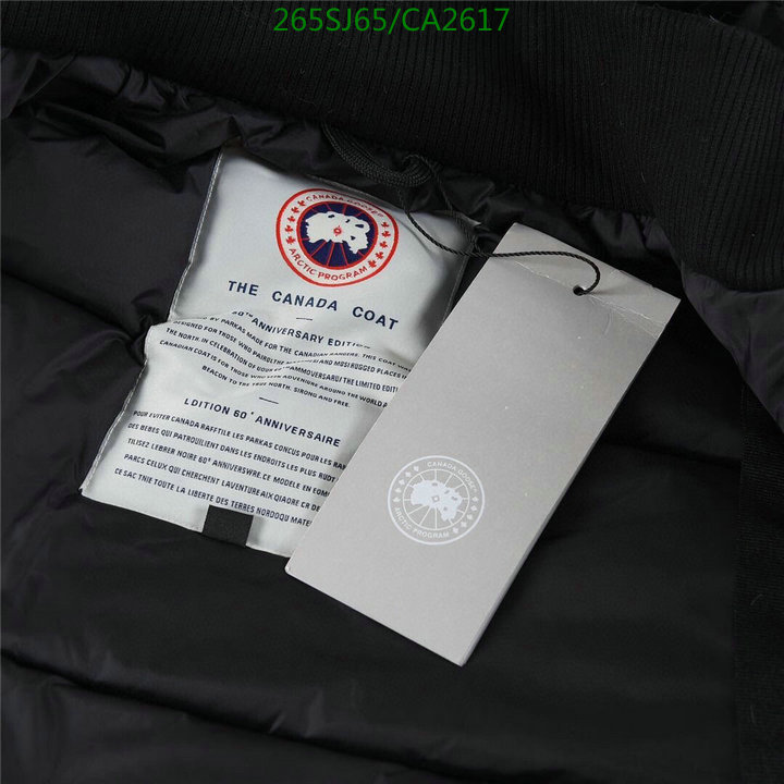 Down jacket Men-Canada Goose, Code: CA2617,$: 265USD