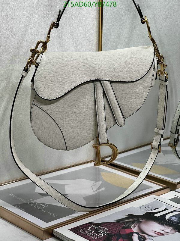 Dior Bags -(Mirror)-Saddle-,Code: YB7478,$: 215USD