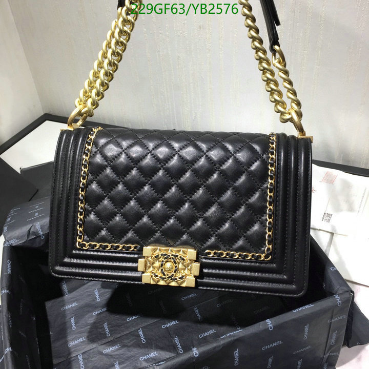 Chanel Bags -(Mirror)-Le Boy,Code: YB2576,$: 229USD