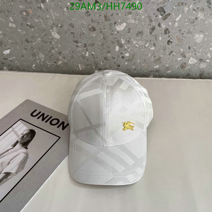 Cap -(Hat)-Burberry, Code: HH7490,$: 29USD