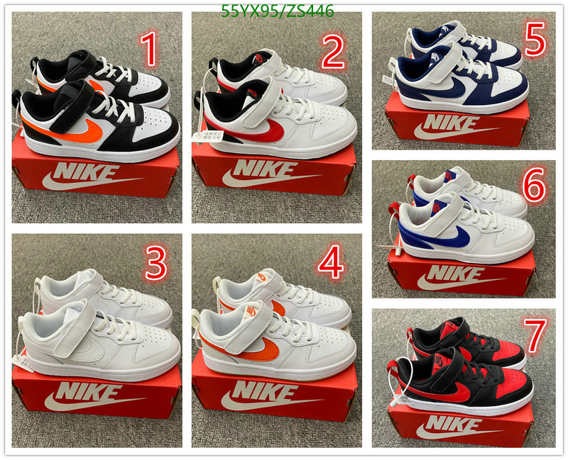 Kids shoes-NIKE, Code: ZS446,$: 55USD