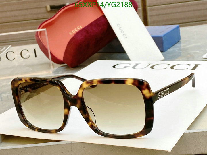 Glasses-Gucci, Code: YG2188,$: 65USD