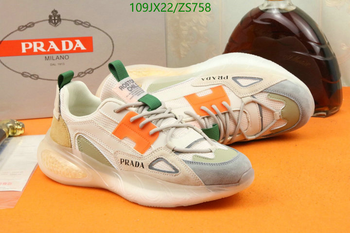 Men shoes-Prada, Code: ZS758,$: 109USD