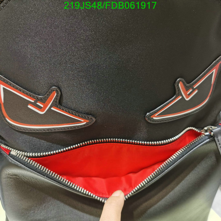 Fendi Bag-(Mirror)-Backpack-,Code: FDB061917,$: 219USD