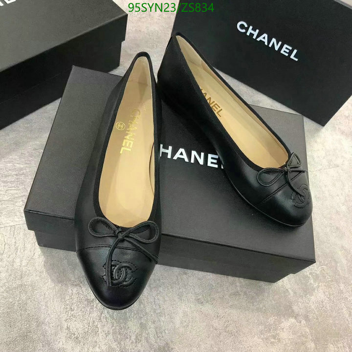 Chanel-Ballet Shoes,Code: ZS834,$: 95USD